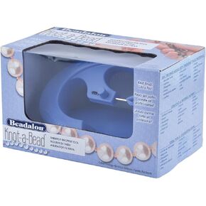 Beadalon Knot-A-Bead Tool, Blue