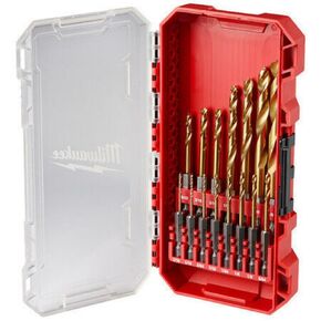 48-89-4670 for Milwaukee Tool 15 Pc. Shockwave Impact Duty Red Helix Titanium Drill