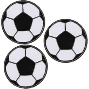 Les-Theresa 3pcs Soccer Toss Coin,Portable Football Training Match Referee Flip Coin Soccer Pick Side Toss Coin Tool