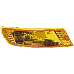 CarLights360: لسيارة جيب ليبرتي بدوره إشارة/مجموعة مصابيح إيقاف السيارة 2005 2006 2007 جانب السائق | معتمد من وزارة النقل | CH2520143
