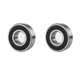 6204-RS Seal Bearings Deep Groove Ball Bearing - 20x47x14mm - Lubricated - Chrome Steel 4 Pcs