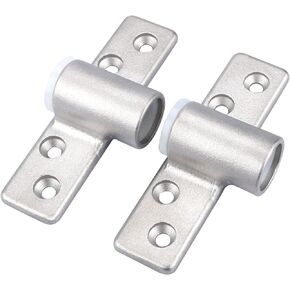 2 Pack AISI 316 Stainless Steel Oarlock Socket Side Mount Rowlock Socket for 1/2" Shank
