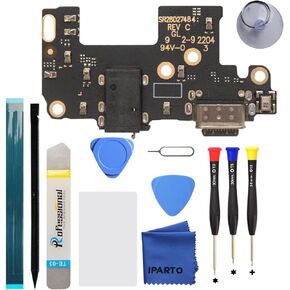 iParto Charging Port Replacement for Motorola Moto G Stylus 5G 2022 Charging Port Replacement Kit for Moto G Stylus 5G 2022 XT2215 USB Flex Dock Connector Replacement with Tools