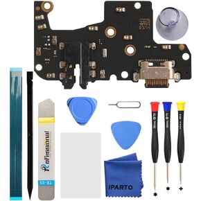 iParto Charging Port Replacement for Motorola Moto G Stylus 5G 2022 Charging Port Replacement Kit for Moto G Stylus 5G 2022 XT2215 USB Flex Dock Connector Replacement with Tools