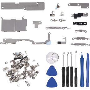 Inner Parts Replacement Kits for iPhone 11, Including Internal Bracket Replacement Parts, Full Screw Set and Repair Tool Kit (for iPhone 11)