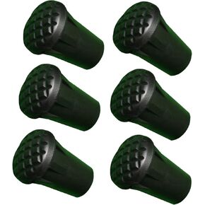 Rubber Tips Covers of Replacement 6 Pieces for Walking Sticks Hiking Trekking Poles in Kuwait