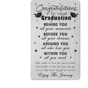 Fetiger Graduation Gifts for Women Men Girls Boys, Nurse Law Graduation Gifts, Happy Graduation Card for MBA PHD, High School Graduation Gifts, Graduation Wallet Card 2024