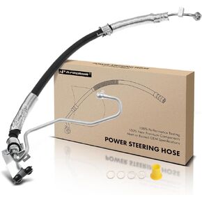 A-Premium Power Steering Pressure Hose Line Assembly Compatible with Nissan Murano 2009 2010 2011 2012 2013 2014, 3.5L, Pump to Rack/Gear