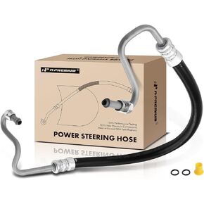 A-Premium Power Steering Pressure Hose Line Assembly Compatible with Chevrolet C1500/C2500/K1500/K2500 1988-1995 & GMC C1500/C2500/K1500/K2500 1988-1995, 4.3L, Pump To Rack/Gear