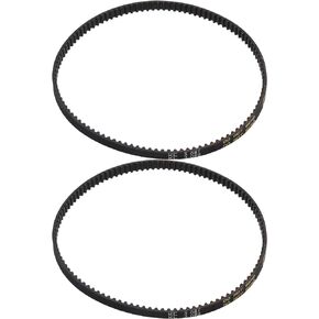eMagTech 2PCS Belt Sander Drive Belt Compatible with Makita 9404 9903 9920 OEM 225084-9 Belt Sander Synchro Belt Rubber Closed Loop Belt 330mm Circumference