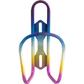 SILCA Sicuro Titanium Water Bottle cage | Cages for Bike with 21mm Fore/AFT Adjustment | Lighter Than Steel and Stronger Than Carbon and Alloy 30g | Hand Bent and Laser Welded in Indiana | USA Made