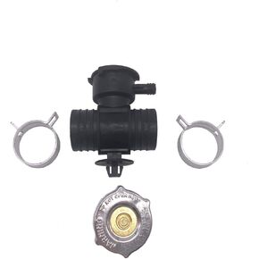 Radiator Coolant Filler Neck with Radiator Fill Cap 52028810AL 52029195AK 55116901AA for Chrysler Dodge Jeep