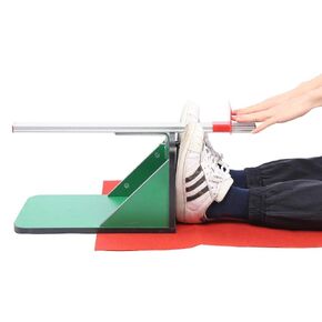 Lightweight with Testing Box Fitness Gauge, Aluminum Alloy Sit and Reach, for Adults Children Leg Sport