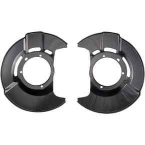 TRQ Front Brake Dust Shield Set Compatible with 2003-2008 Honda Pilot
