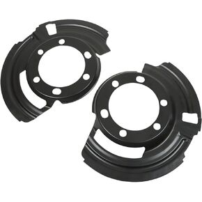 Silscvtt Set of 2 Brake Dust Shields CR52005476-F Replacement for Cherokee Grand Cherokee Wrangler Front Driver & Passenger Side 84-06