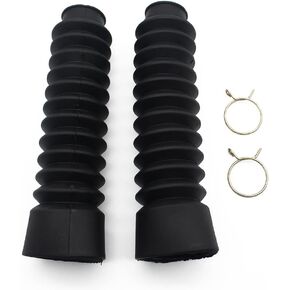 2pcs Motorycle Front Fork Gaiters Boot Shock Protector Dust Cover Shock Absorber For CG125 Motocros Off Road Bike