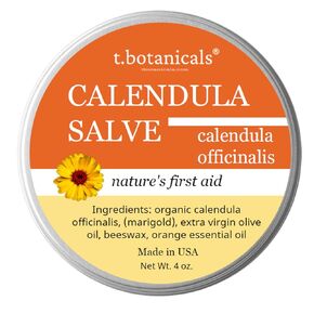 Calendula Salve, Skin Soothing Calendula Cream, Marigold Balm, Herbal Moisturizer for Dry Skin