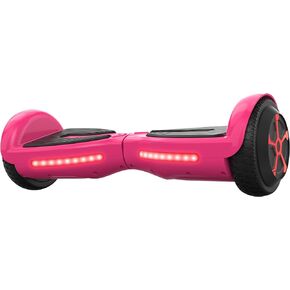 Voyager Hoverboard Self Balancing Electric Scooter with LED Light Up Wheels and Headlights, IPX4 Water-Resistant, 300 Watt Brushless Motor