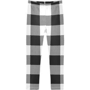 Aflyko Girls' Leggings Kids Workout Pants Dance Tights Ankle Length 4-10T