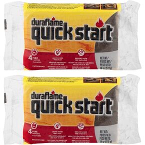 Duraflame Quick Start Fire Lighters 2 Packs of 4
