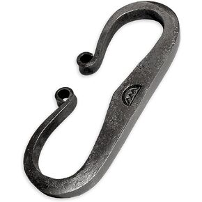 Coopers Bay Traditional Flint & Steel Striker - Forged High Carbon Steel - Primitive Bushcraft Firestarting Tool - Essential Piece for a Primitive Fire Making Kit