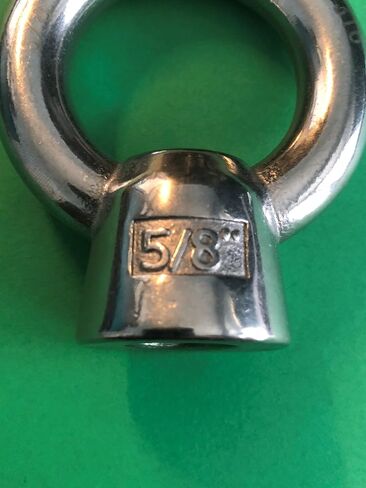 US STAINLESS Stainless Steel 316 Lifting Eye Nut 5/8" UNC Marine Grade Pitch of 11 in Saudi Arabia