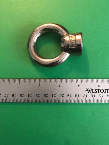 US STAINLESS Stainless Steel 316 Lifting Eye Nut 5/8" UNC Marine Grade Pitch of 11 in Saudi Arabia