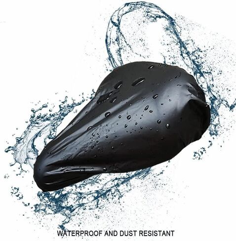 عبوتان من غطاء سرج الدراجة المقاوم للماء، غطاء المطر لمقعد الدراجة، غطاء مقعد الدراجة لسرج الدراجة in Kuwait