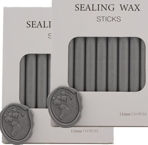 Sealing Wax Sticks, ONWINPOR 10 Pieces Pearl White Glue Gun Wax Seal Sticks for Wax Seal Stamp, Easy Melting Wax Seal Sticks for 0.43'' Glue Gun Wax Sealing Sticks (10, Pearl White) in Saudi Arabia