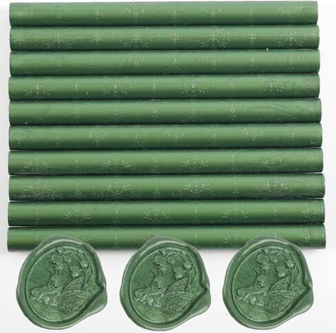 ختم العصي الشمع، ONWINPOR 10 قطع لؤلؤة بيضاء الغراء الشمع العصي ختم الشمع لختم ختم الشمع، سهلة ذوبان الشمع العصي ختم الشمع ل0.43 '' الغراء بندقية الشمع ختم العصي (10، اللؤلؤ الأبيض) in Kuwait