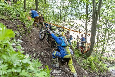SLING FAST (Az-fl). Lift Strap for Extreme Enduro. Recommended Color for Sherco SE, Husqvarna TE in Saudi Arabia