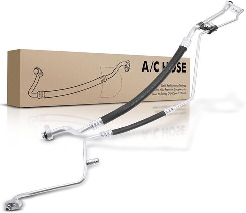 مجموعة خرطوم شفط وخط سائل A-Premium A/C متوافقة مع جيب رانجلر 2007-2011 V6 3.8L in Saudi Arabia