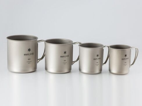 Snow Peak MG-142 Mug Sierra Cup, Titanium, Single Mug, Capacity: 10.1 fl oz (300 ml) in Saudi Arabia