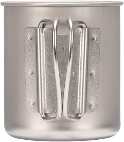 Snow Peak MG-142 Mug Sierra Cup, Titanium, Single Mug, Capacity: 10.1 fl oz (300 ml) in Saudi Arabia