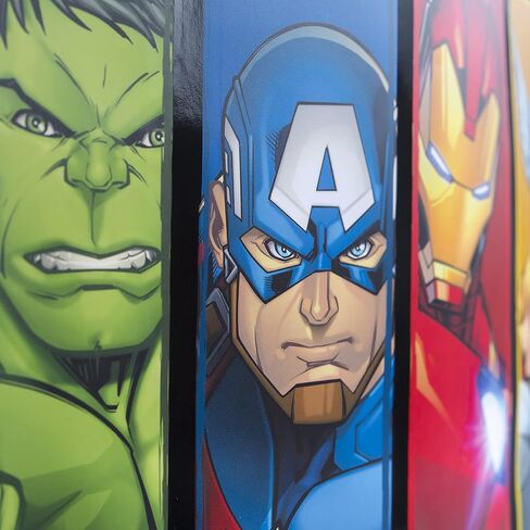 Hallmark Avengers Wrapping Paper with Cut Lines on the Reverse (3-Pack: 60 sq. ft. ttl) with Captain America, Iron Man, Black Widow, Thor and Hulk for Birthdays, Christmas, Father's Day and More in Saudi Arabia