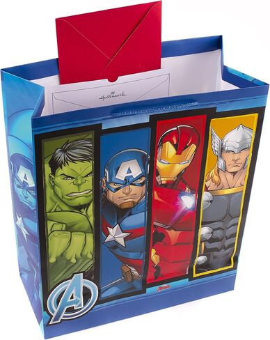 Hallmark Avengers Wrapping Paper with Cut Lines on the Reverse (3-Pack: 60 sq. ft. ttl) with Captain America, Iron Man, Black Widow, Thor and Hulk for Birthdays, Christmas, Father's Day and More in Saudi Arabia