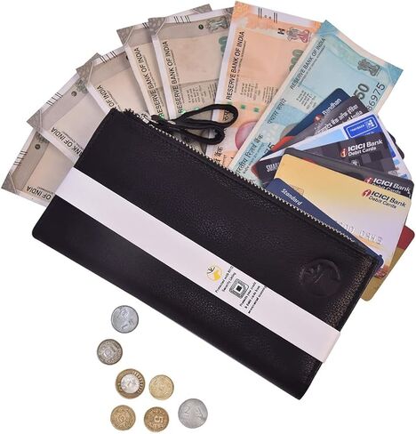 محفظة جلدية للنساء من FINEPELTS RFID بلوكينغ in Saudi Arabia