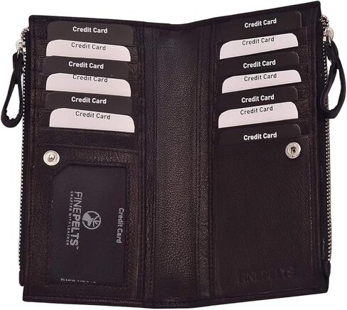 محفظة جلدية للنساء من FINEPELTS RFID بلوكينغ in Saudi Arabia