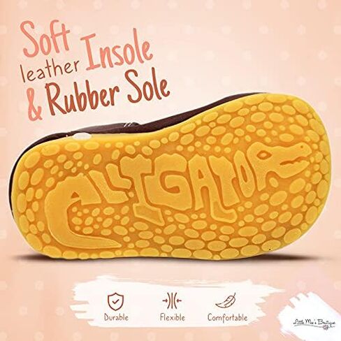 حذاء رياضي يصدر صريرًا من Little Mae's Boutique للأولاد الصغار، حذاء مشي مثالي للأطفال الصغار مع مصدر صرير قابل للإزالة وحزام قابل للتعديل - حذاء أطفال بنعل مرن in Kuwait