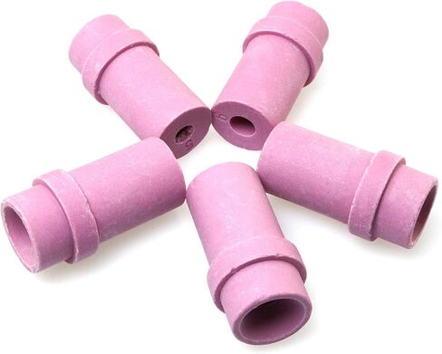 ماجيك اند شل فوهة الرمل السيراميك 10 قطعة نصائح ساندبلاستر الهواء للتفجير الهوائي 5 مللي متر و 6 مللي متر القطر الداخلي in Kuwait