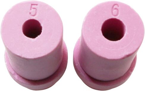 ماجيك اند شل فوهة الرمل السيراميك 10 قطعة نصائح ساندبلاستر الهواء للتفجير الهوائي 5 مللي متر و 6 مللي متر القطر الداخلي in Kuwait