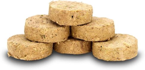 Smallbatch Pets نظام غذائي خام ممتاز مجفف بالتجميد للكلاب، عبوتان، وصفة لحم الخنزير، 14 أونصة في كل كيس (إجمالي 28 أونصة)، صنع في الولايات المتحدة الأمريكية، منتجات عضوية، لحم مرفوع بطريقة إنسانية، يرطب ويقدم الفطائر in Kuwait