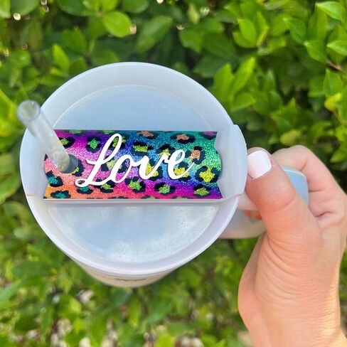 Juome اسم لوحة الراتنج قوالب سيليكون لغطاء كأس ستانلي 30oz بهلوان، 8 قطع اسم العلامة قوالب السيليكون لصب راتنجات الايبوكسي، DIY شخصية مخصصة اسم لوحة صنع لستانلي in Kuwait