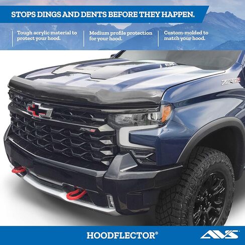 Auto Ventshade [AVS] Hoodflector/Bug Shield | 2006 - 2010 Ford Explorer, 2007 - 2010 Sport Trac, Medium Profile - Smoke, 1 pc. | 21642 in Saudi Arabia