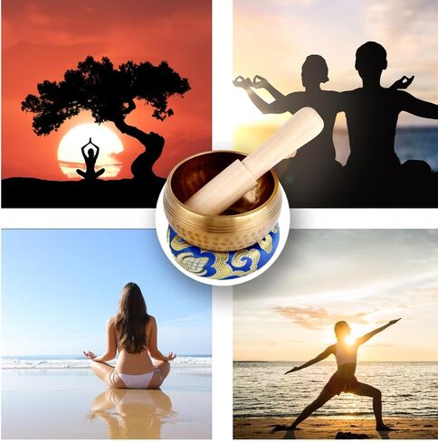 Tibetan Singing Bowl Set Sound Bowl Meditation Bowl in Saudi Arabia