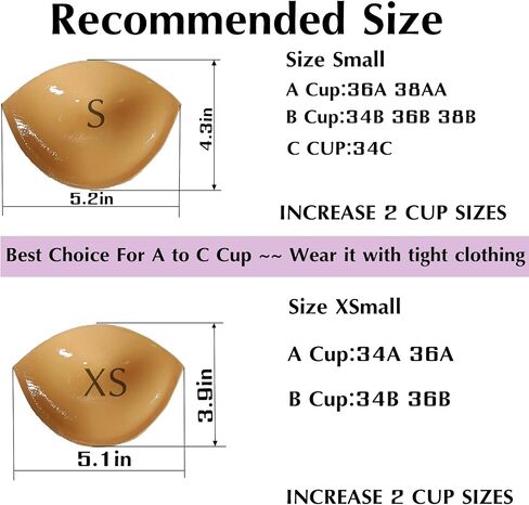 Double-Sided Sticky Bra Pads Breathable Adhesive Cups Push Up Sticky Inserts for Bra Inserts Breast Enhancer in Kuwait