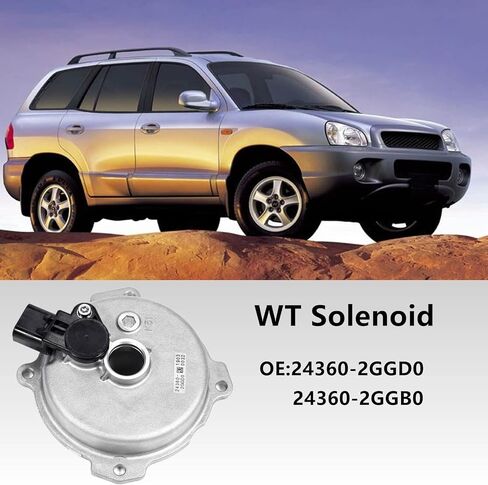 توقيت الصمام المتغير للمحرك VVT الملف اللولبي 24360-2GGD0 - متوافق مع Hyundai Santa Fe Sport 2.0L+2.4L 2017-2018 وكيا سبورتاج 2.0L+2.4L 2017-2021 - يستبدل OE 243602GGD0 in Saudi Arabia