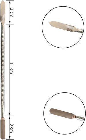 Vimour 3pcs Metal Spudger Set Dual Ends, Repair Opening Metal Pry Tool Kit for Mobile Electronics/Tablets/Laptop/Game Machine and Other Devices in Kuwait