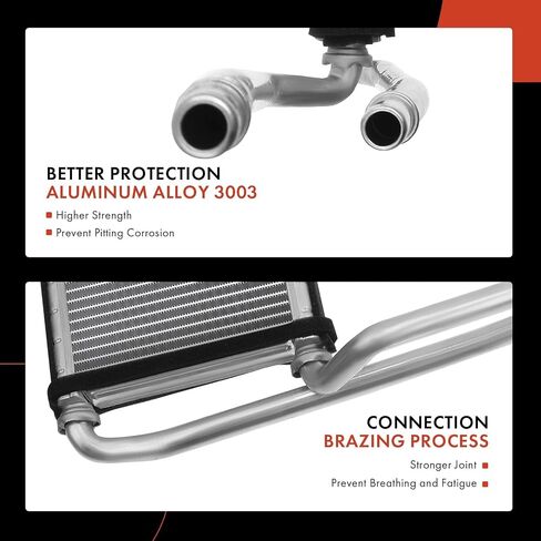 A-Premium HVAC Heater Core Compatible with Fiat 500 2009-2019, Replace# 68093421AA, 68093421AB in Saudi Arabia
