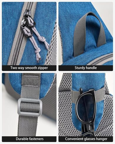 حقيبة ظهر OIWAS Sling Bag للرجال، حقيبة ظهر بحزام واحد للتنزه سيرًا على الأقدام وحقيبة صدر للنساء in Kuwait